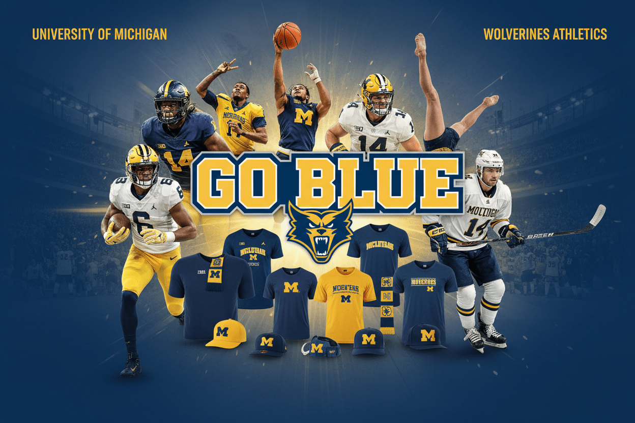Go Blue with University of Michigan Wolverines Gear! - Carrot Stick Sports