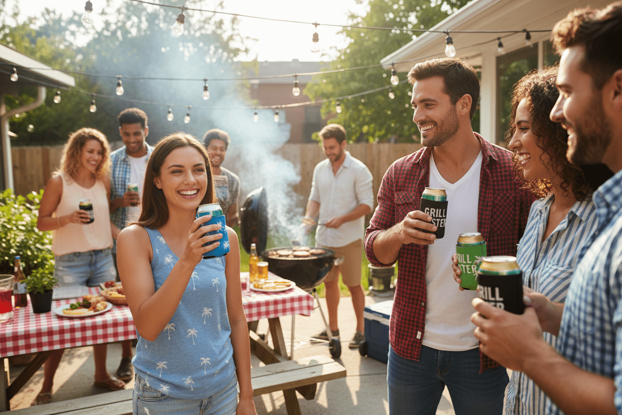 Team Spirit Can Coolers: Licensed College & NBA Koozies - Carrot Stick Sports