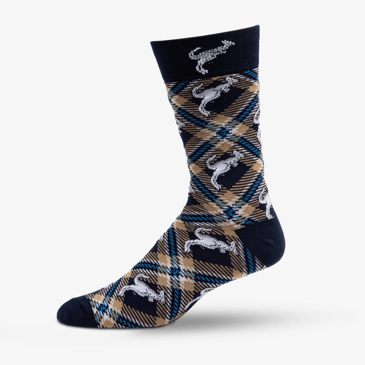 Akron Tartan Socks Socks - Available at Carrot Stick Sports