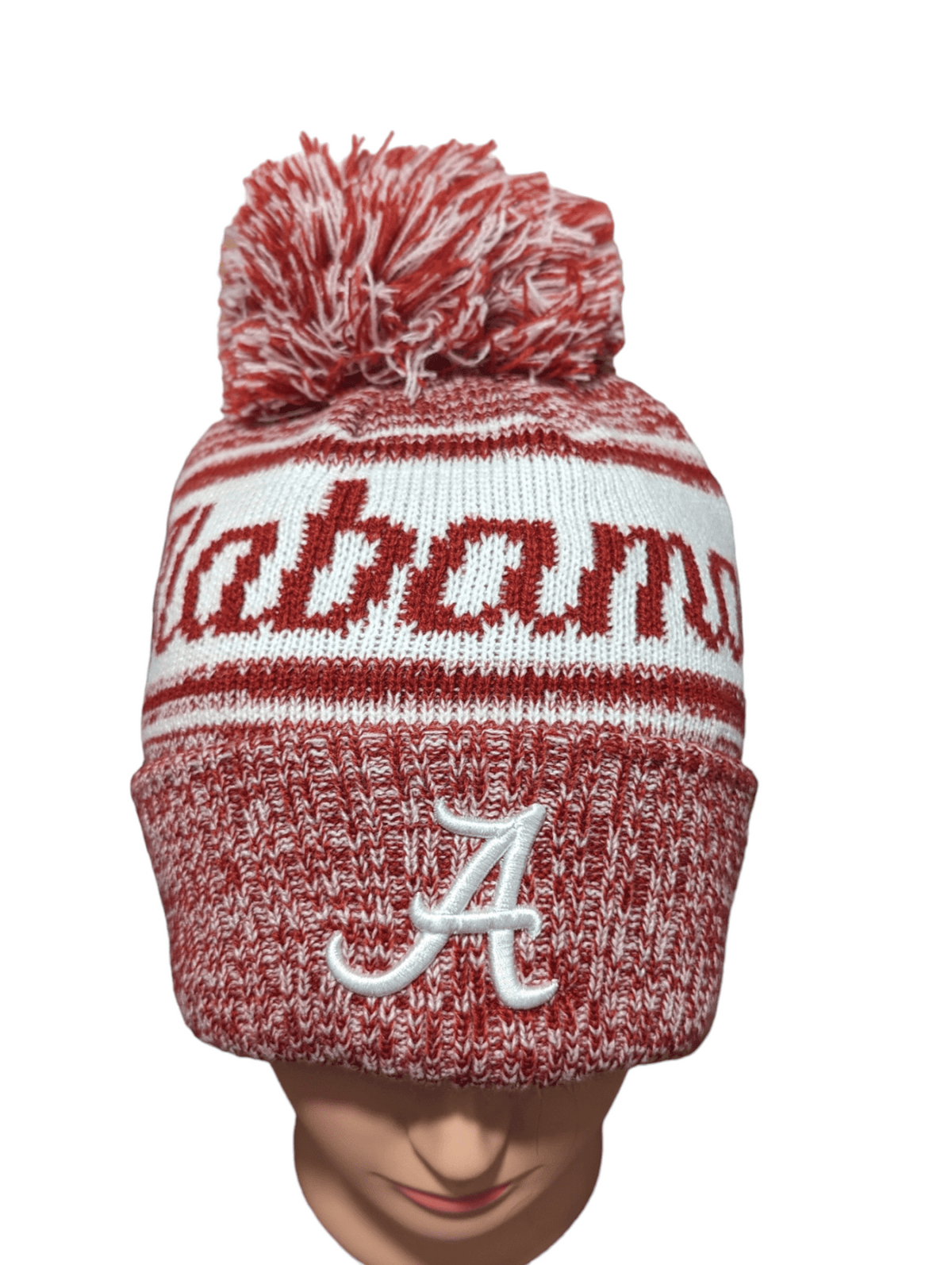 Alabama Lady Di "A" Knit Beanie Hat - Available at Carrot Stick Sports