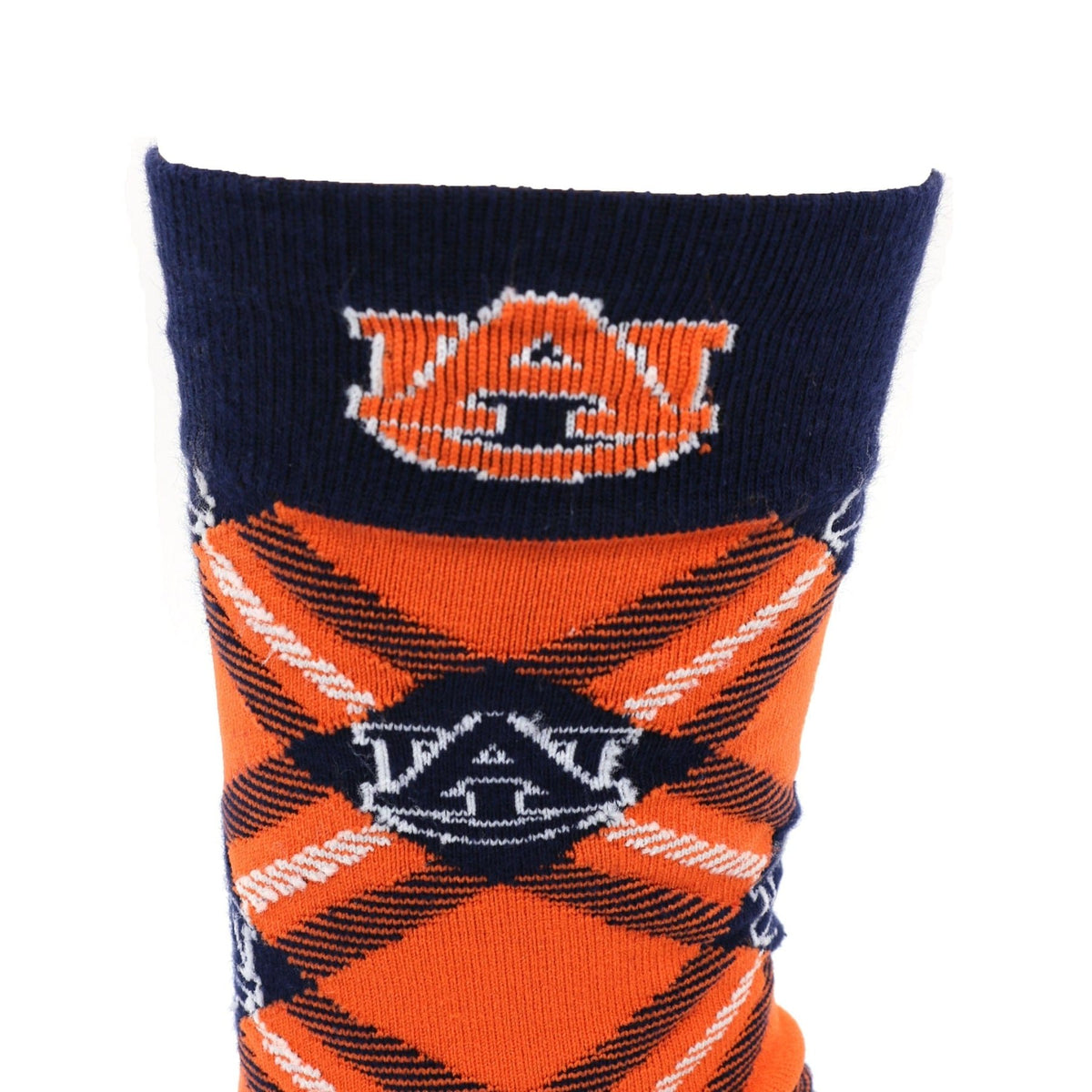 Auburn Tartan Socks Socks - Available at Carrot Stick Sports