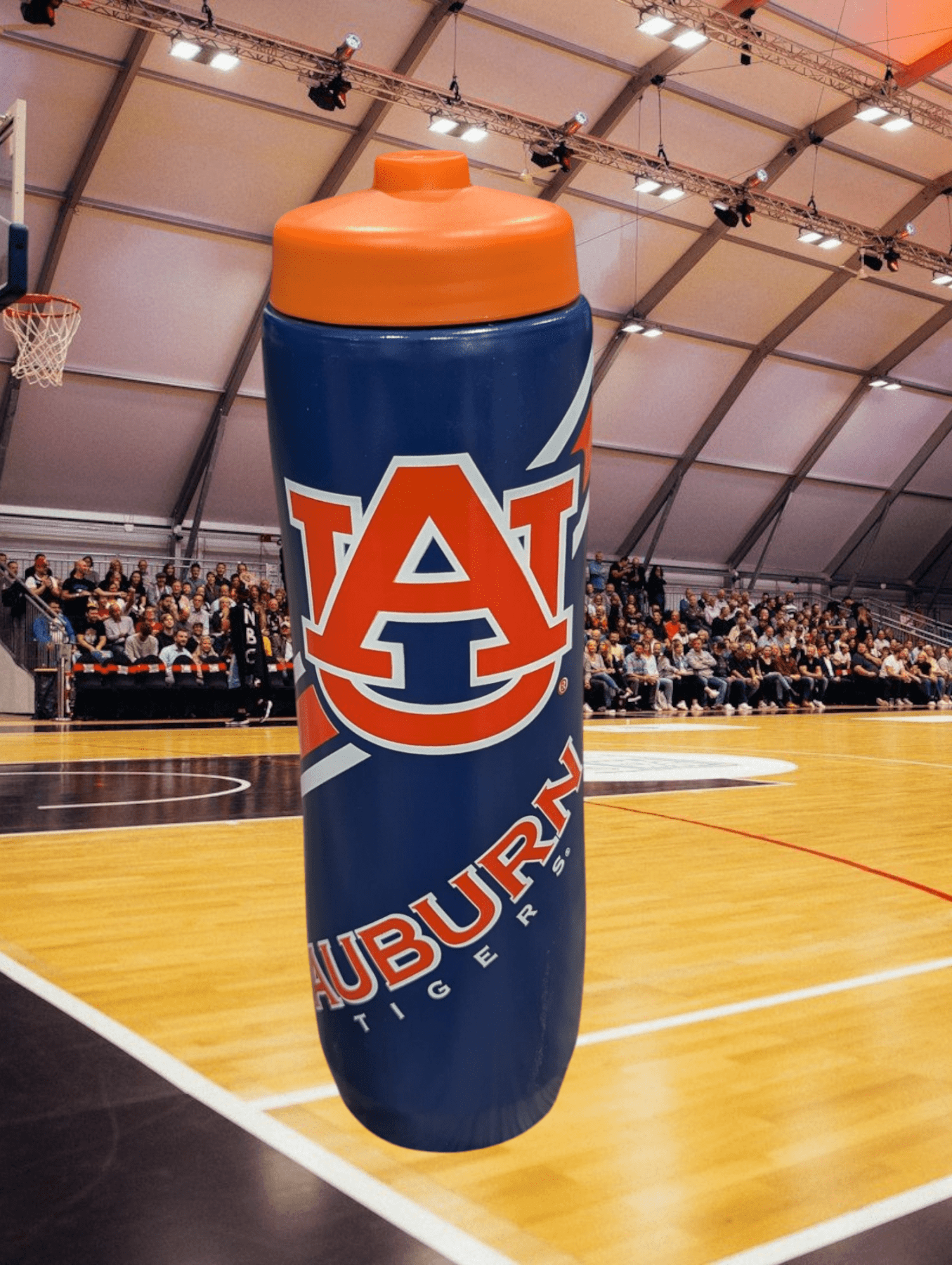 Auburn University Tigers Squeezy Water Bottle Barware - Available at Carrot Stick Sports