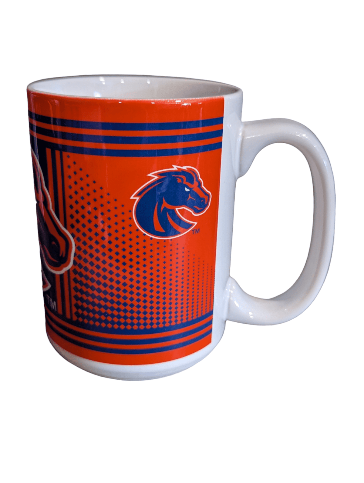Bronco Pride 15 oz Ceramic Coffee Mug Barware - Available at Carrot Stick Sports