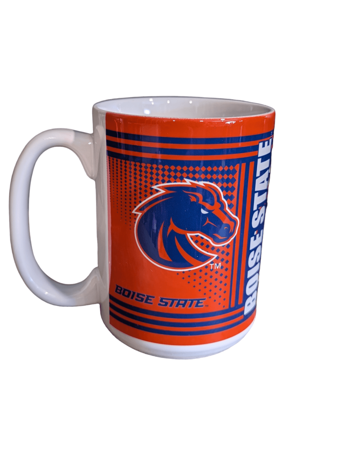 Bronco Pride 15 oz Ceramic Coffee Mug Barware - Available at Carrot Stick Sports