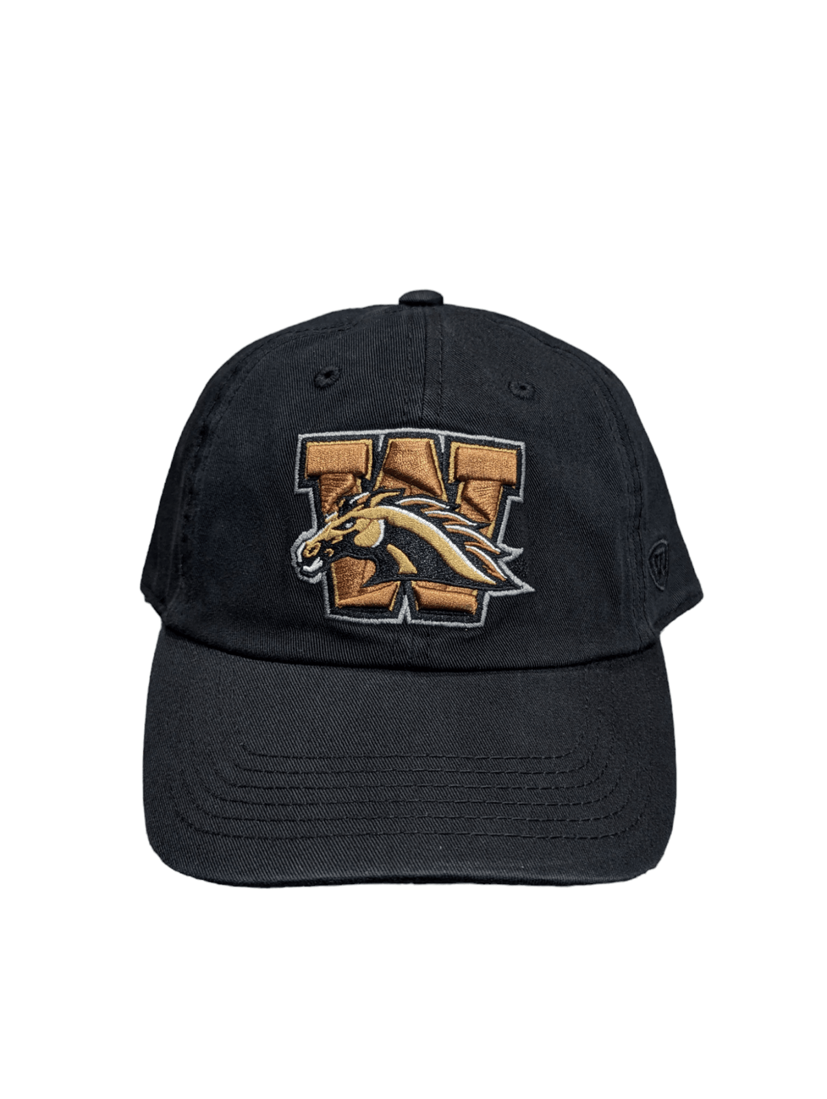 Broncos Emblem Adjustable Cotton Hat Hat - Available at Carrot Stick Sports