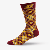 Central Michigan Tartan Socks Socks - Available at Carrot Stick Sports