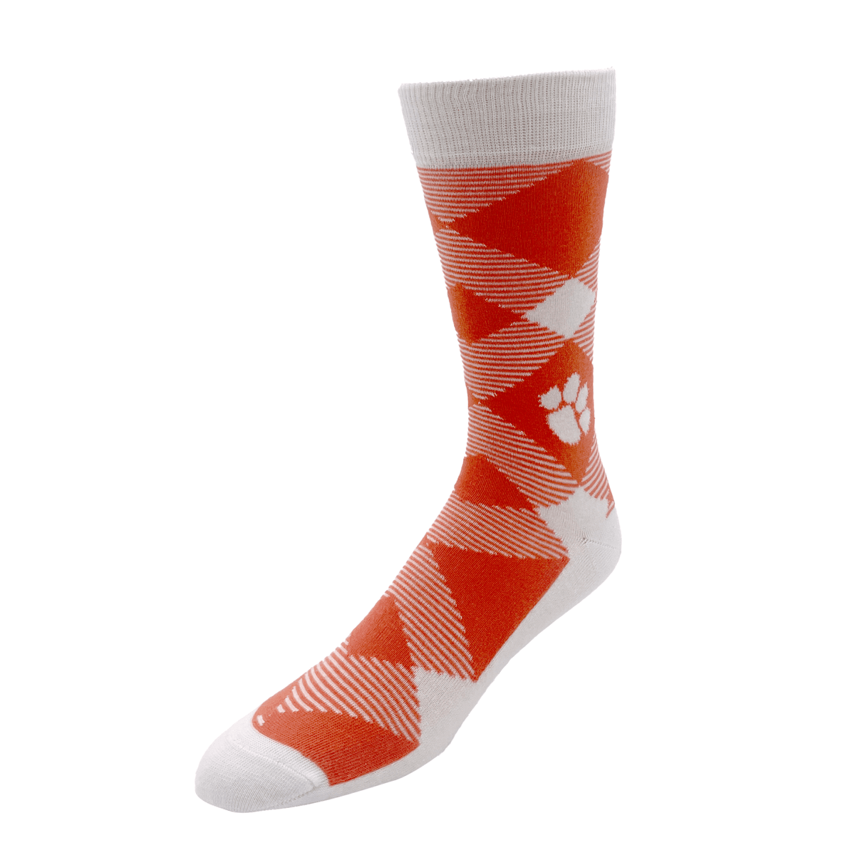 Clemson Tartan Socks Socks - Available at Carrot Stick Sports