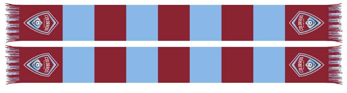 Colorado Rapids Bar Scarf Scarf - Available at Carrot Stick Sports