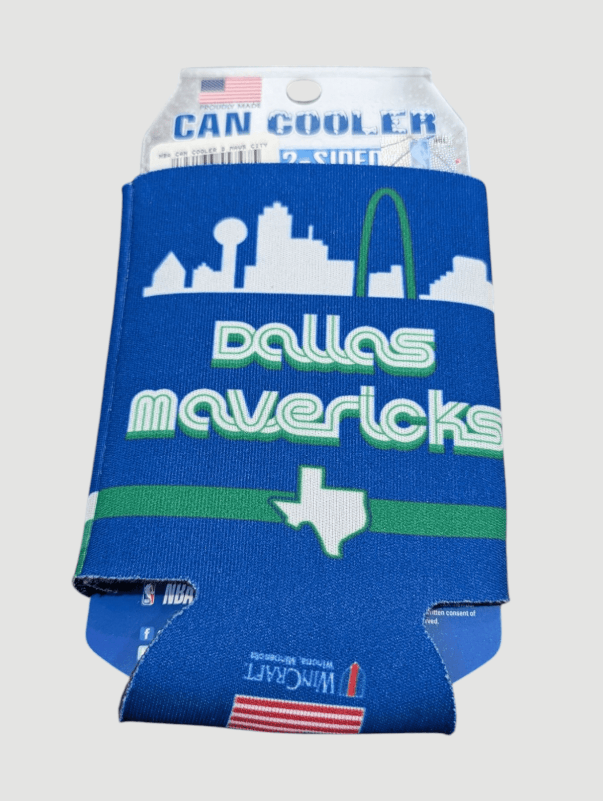 Dallas Mavericks Can Koozie - Available at Carrot Stick Sports