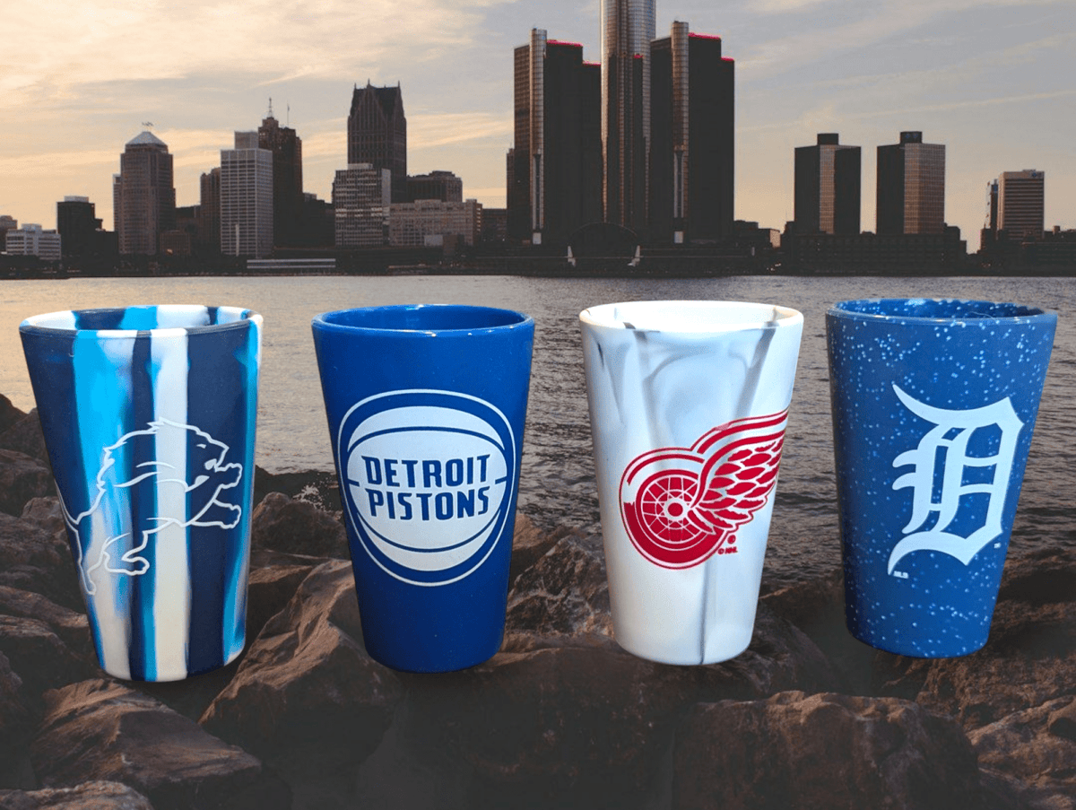 Detroit Fan's Ultimate Drinkware Set Bundle - Available at Carrot Stick Sports
