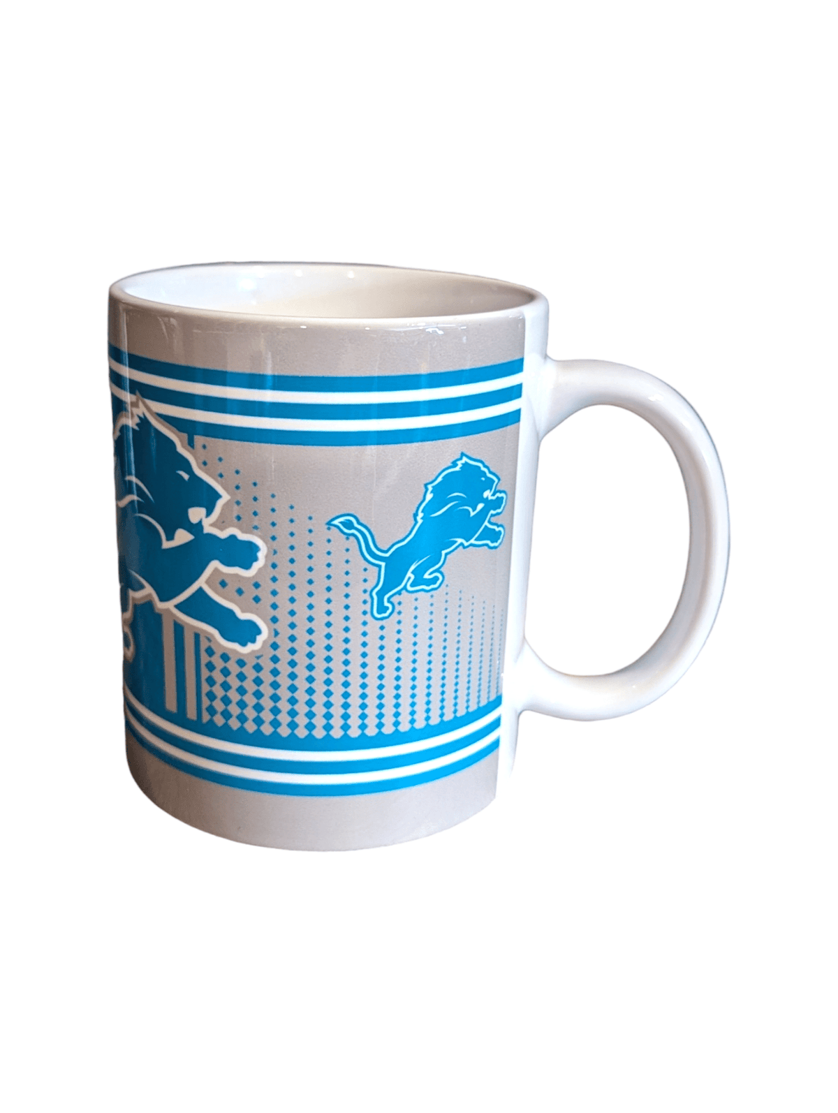 Detroit Lions Logo Coffee Mug with Unique Design Barware - Available at Carrot Stick Sports