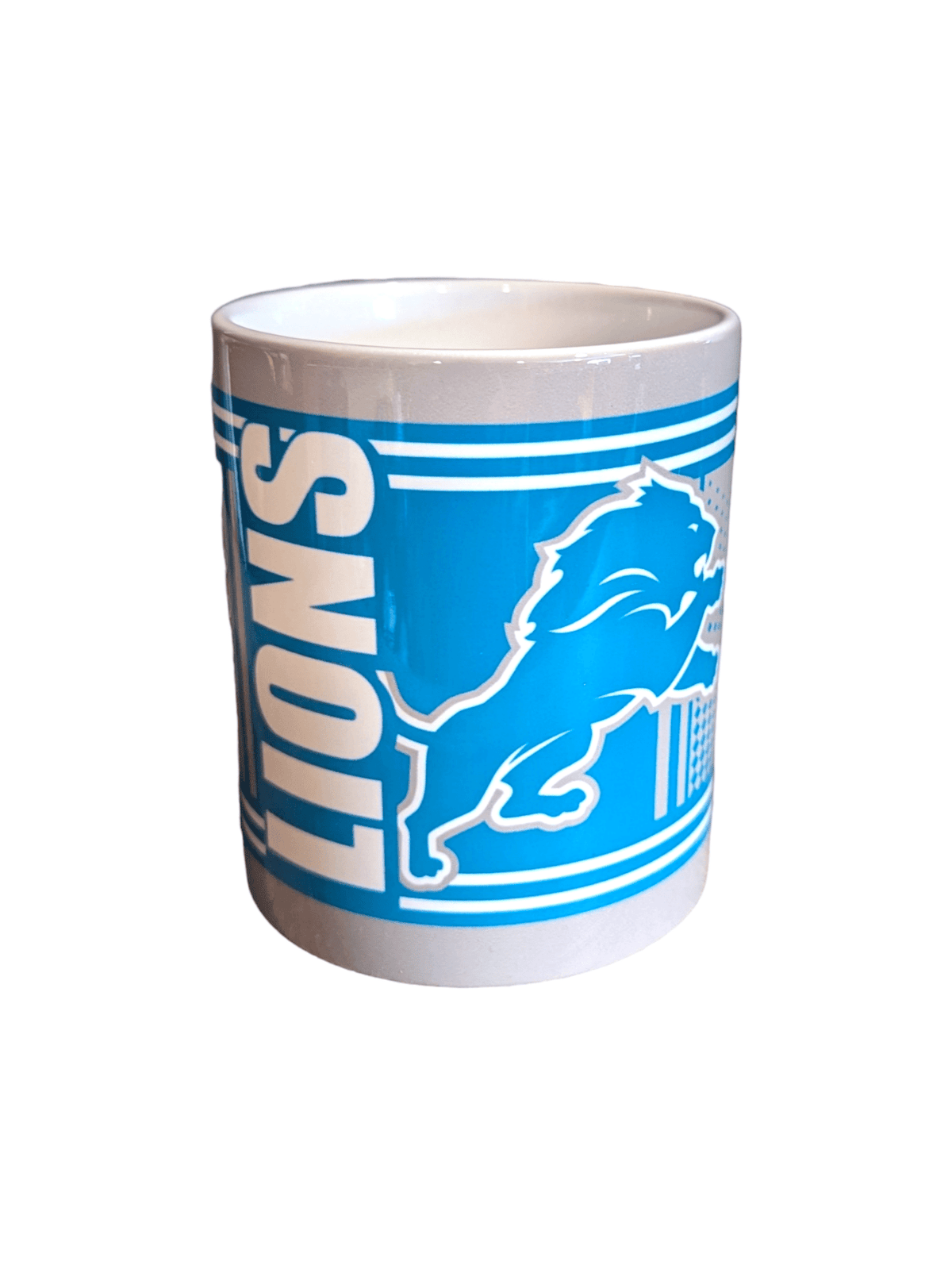 Detroit Lions Logo Coffee Mug with Unique Design Barware - Available at Carrot Stick Sports