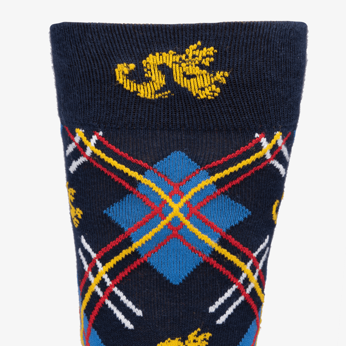 Drexel Tartan Socks Socks - Available at Carrot Stick Sports