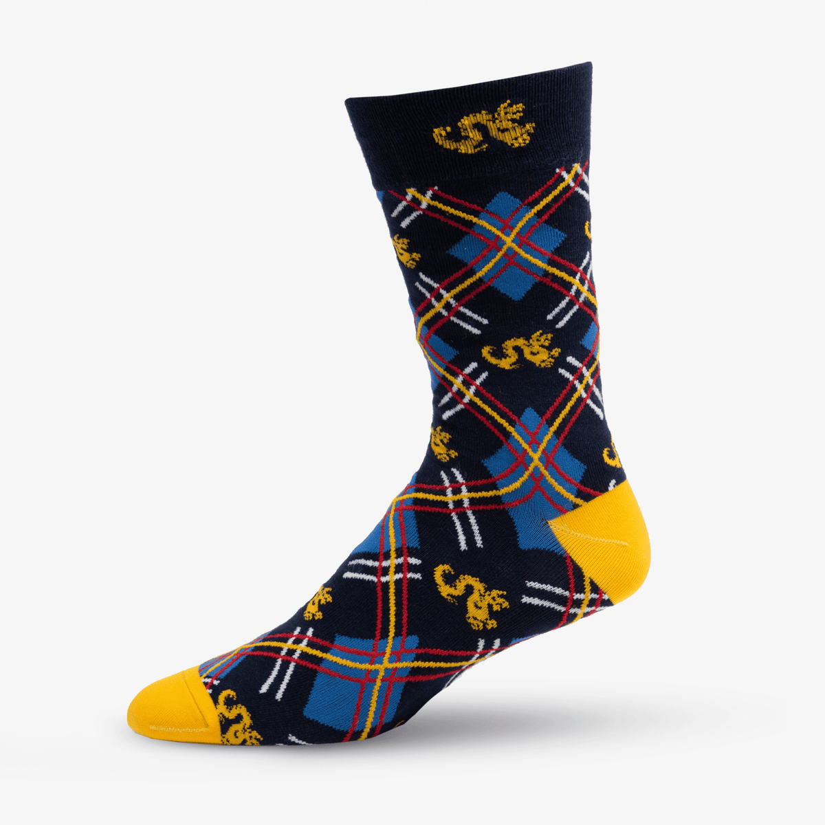 Drexel Tartan Socks Socks - Available at Carrot Stick Sports