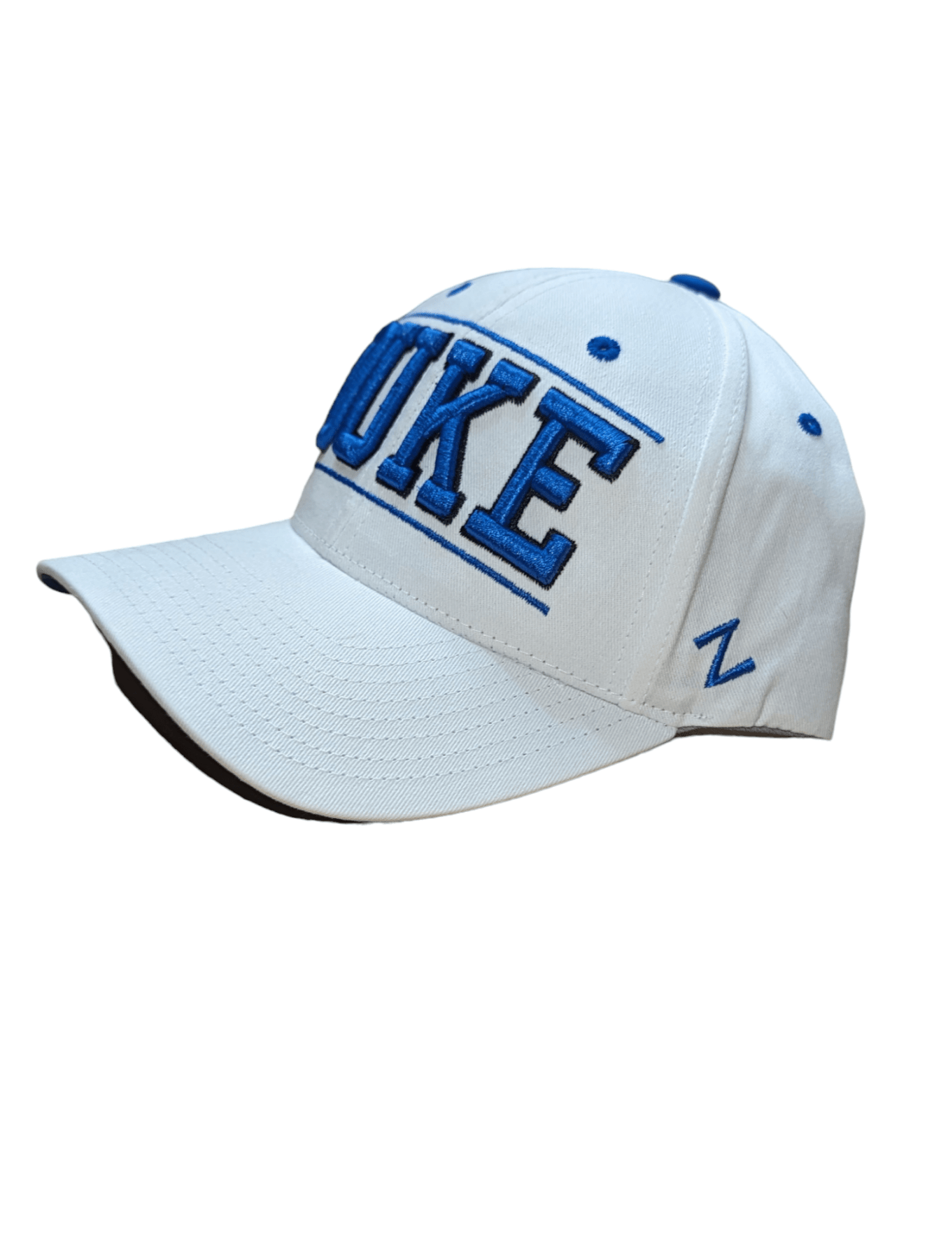 Duke Blue Devils White Citadel Adjustable Cotton Hat Hat - Available at Carrot Stick Sports