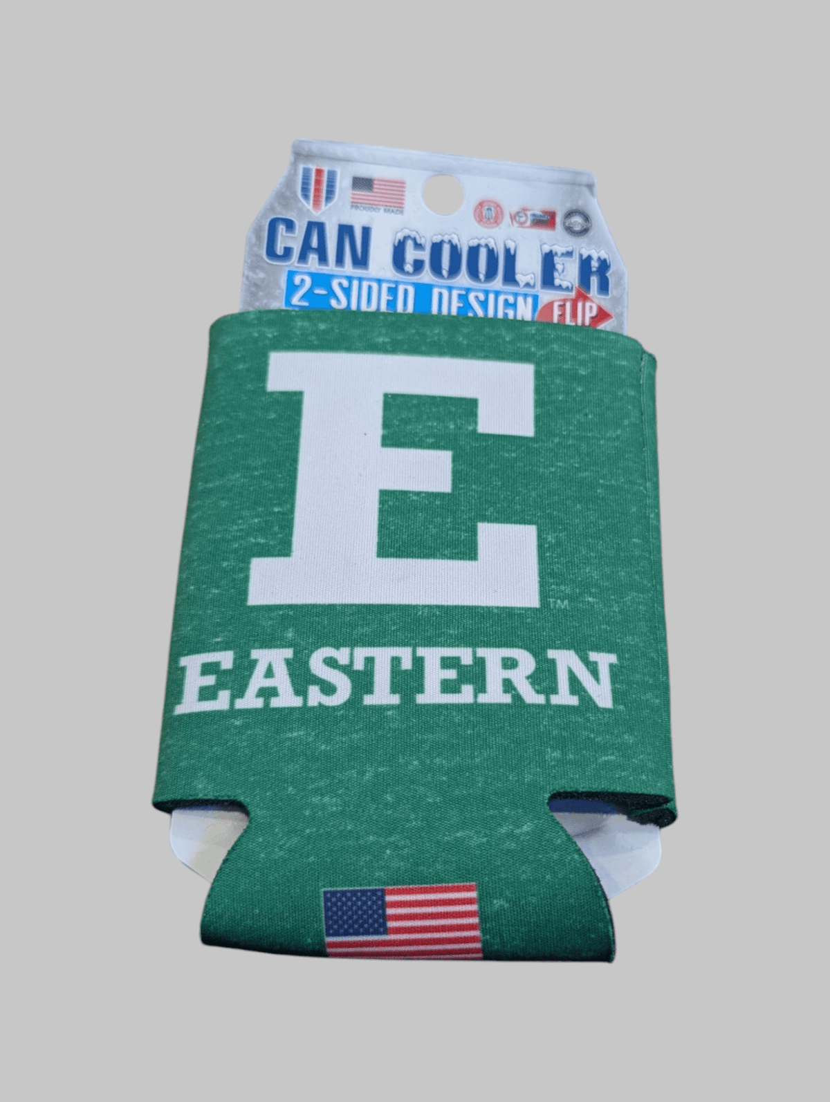 Eastern Michigan Eagles Can Koozie Koozies - Available at Carrot Stick Sports