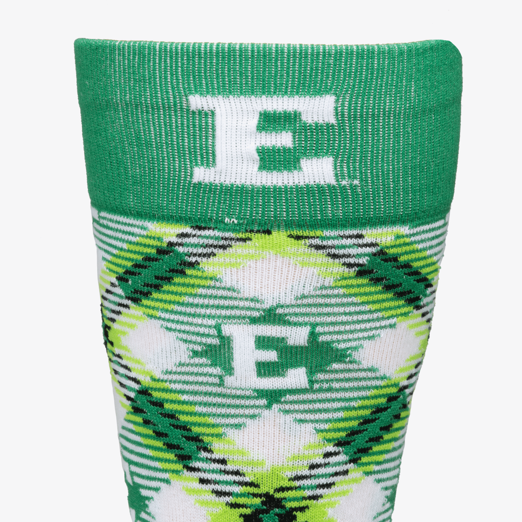 Eastern Michigan Tartan Socks Socks - Available at Carrot Stick Sports