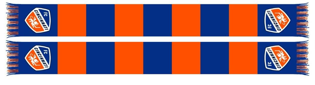 FC Cincinnati Soccer Scarf Scarf - Available at Carrot Stick Sports