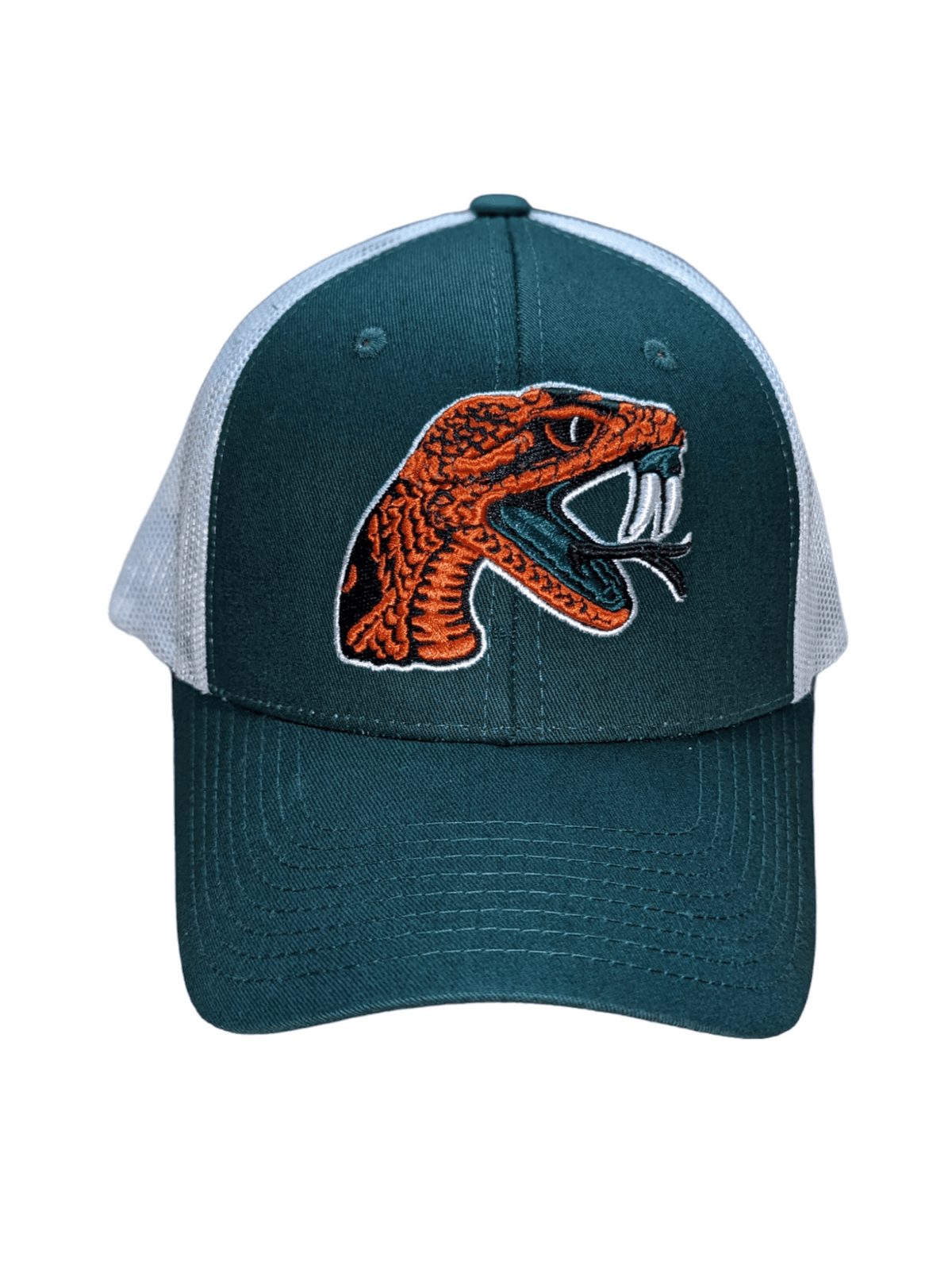 Florida A&M Rattlers Snake Head Mesh Cap Hat - Available at Carrot Stick Sports
