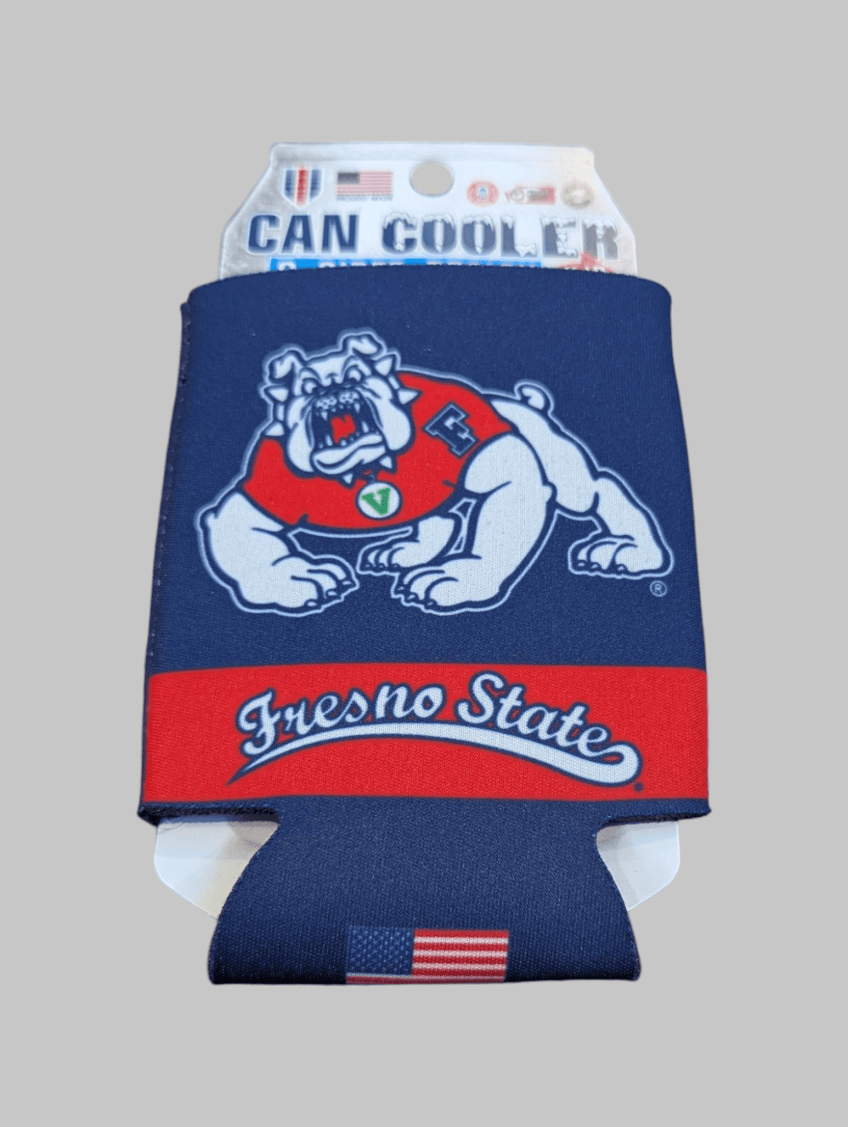 Fresno State Bulldogs Can Koozie Koozies - Available at Carrot Stick Sports