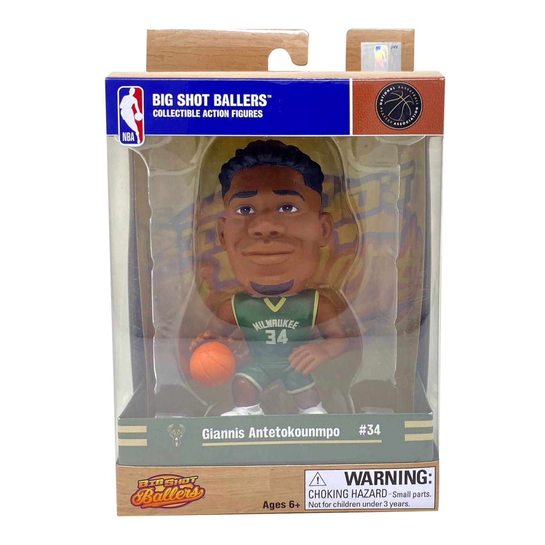 Giannis Antetokounmpo Big Shot Baller Collectible - Available at Carrot Stick Sports
