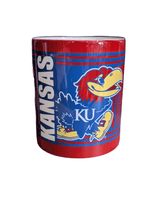 Kansas Jayhawks Logo Variety Coffee Mug, 11 oz Barware - Available at Carrot Stick Sports