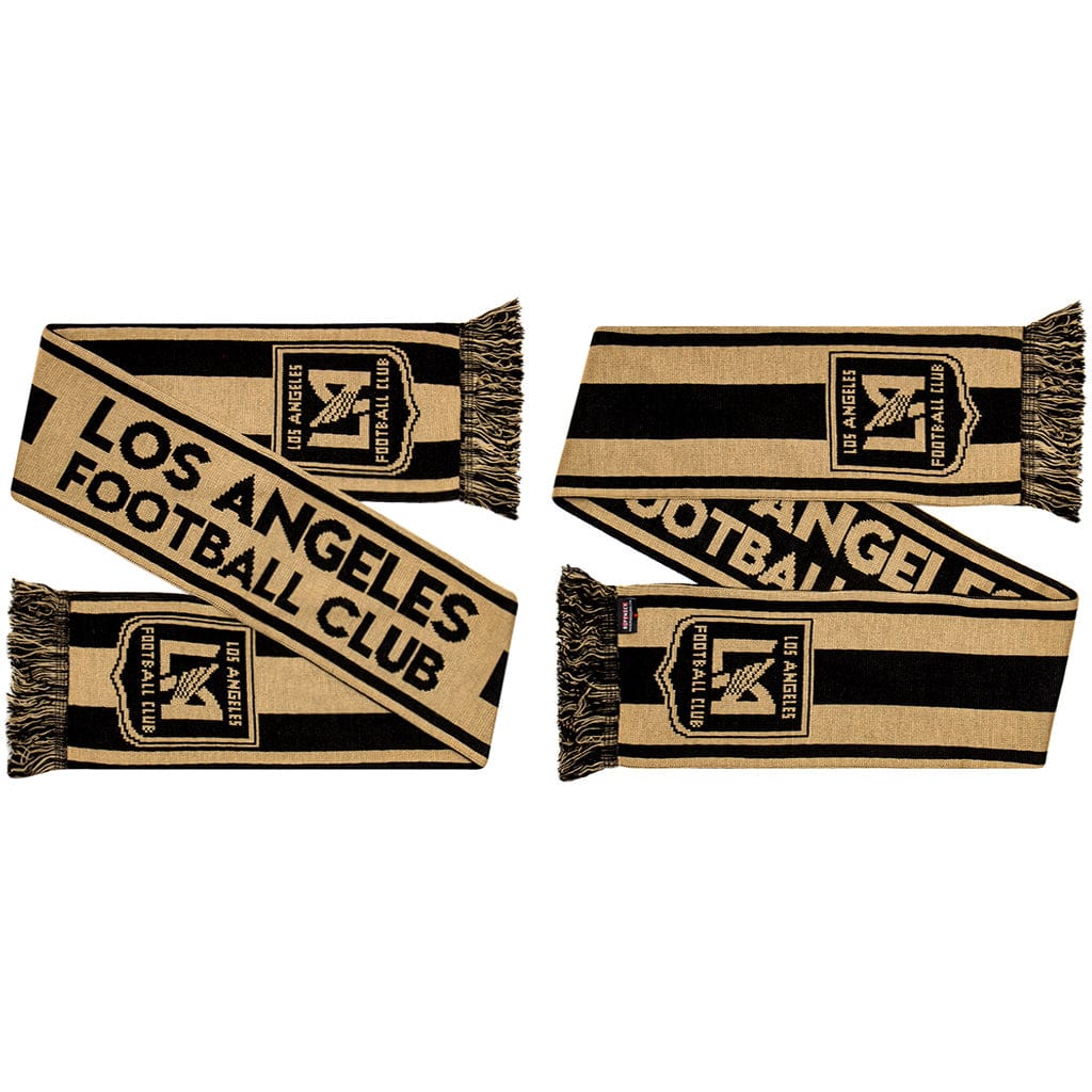 LAFC Inverse Soccer Scarf Scarf - Available at Carrot Stick Sports