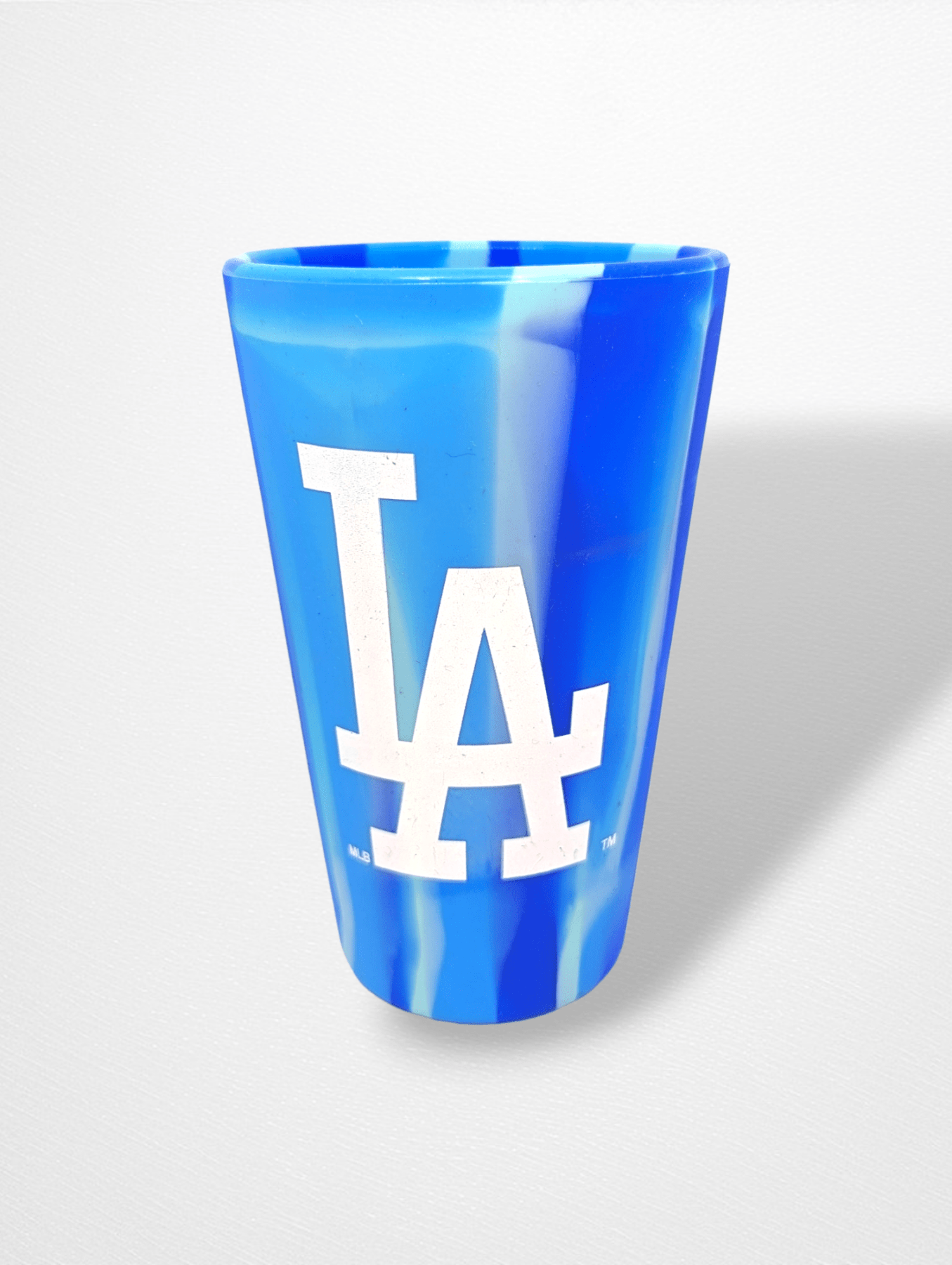 Los Angeles Dodgers Unbreakable Silicone Pint Glass for Outdoor Fans Beermug - Available at Carrot Stick Sports
