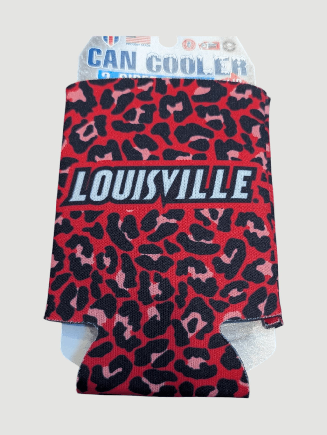 Louisville Cardinals Can Koozie Koozies - Available at Carrot Stick Sports
