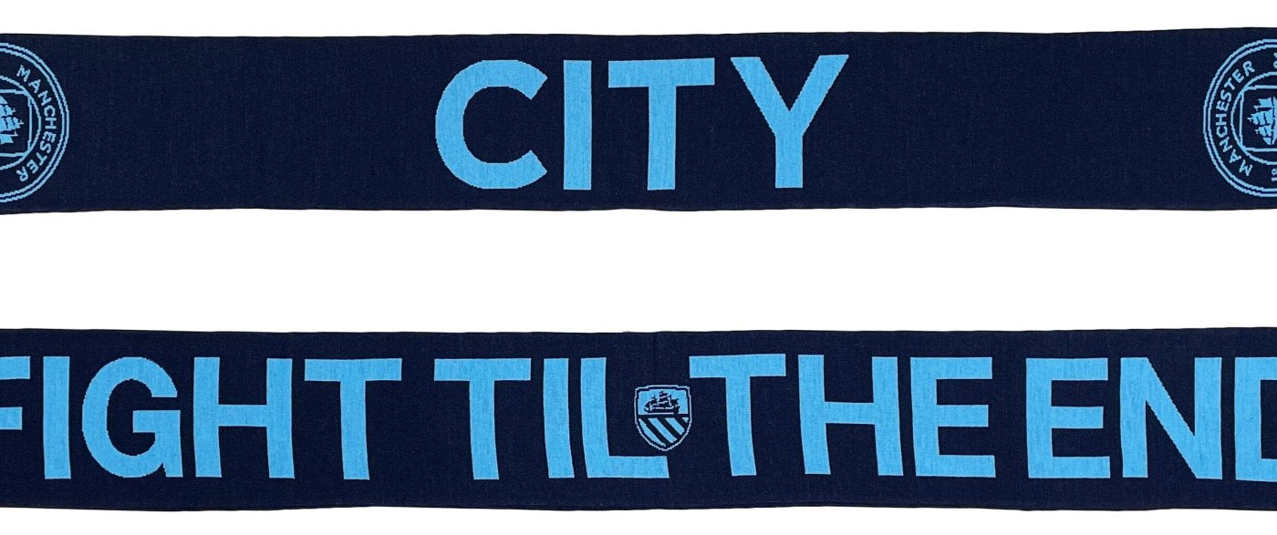 Manchester City - City Soccer Scarf Scarf - Available at Carrot Stick Sports