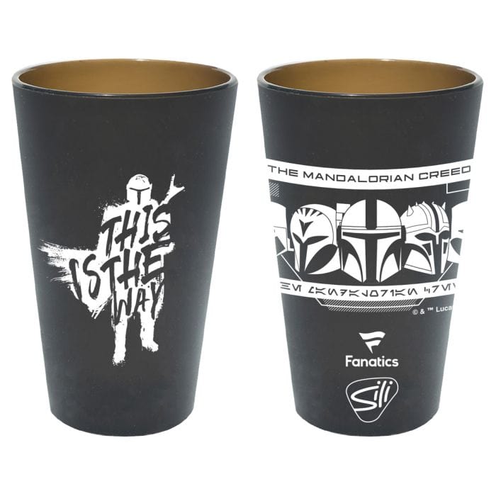 Mandalorian Silicone Pint Glass - This is the Way Cup Barware - Available at Carrot Stick Sports