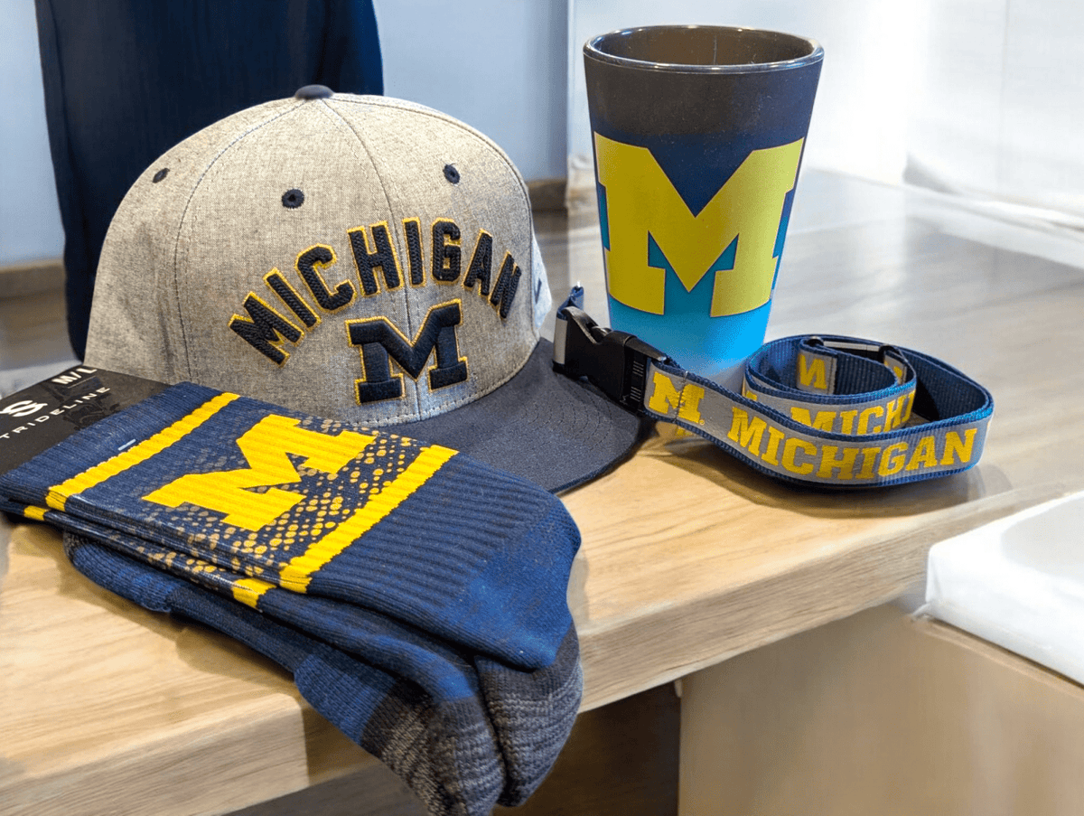 Michigan Wolverines "Big House" Fan Kit Bundle - Available at Carrot Stick Sports