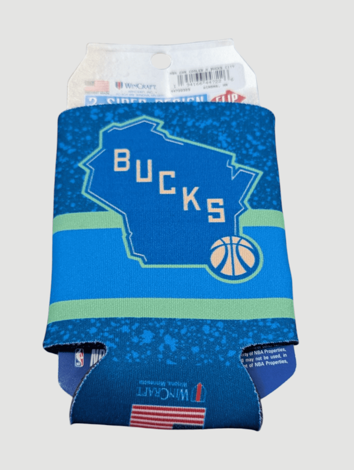 Milwaukee Bucks Can Koozie - Available at Carrot Stick Sports