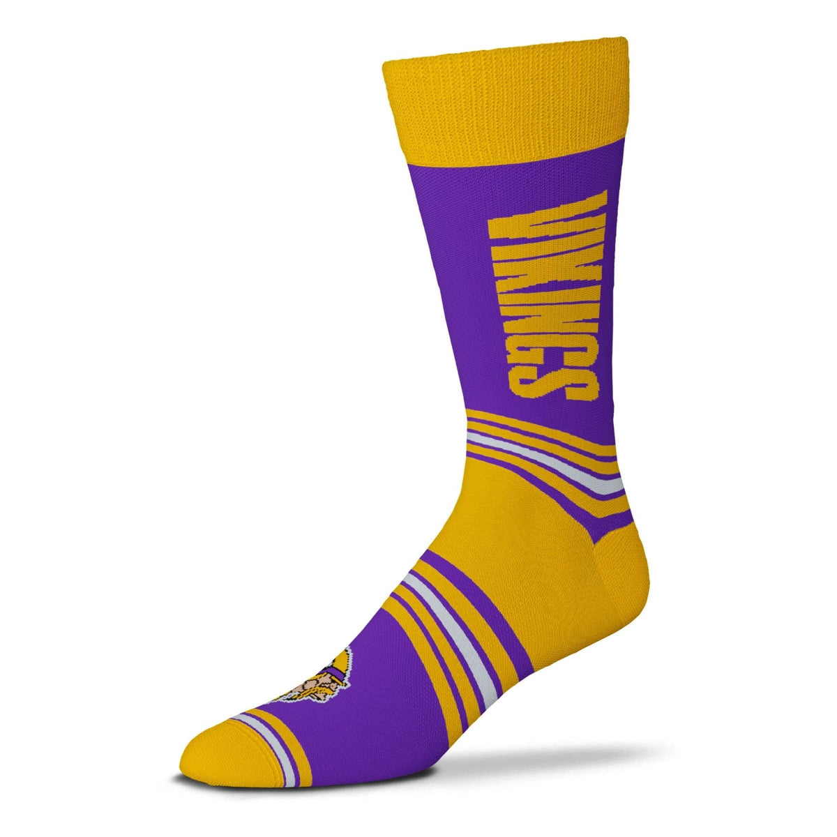 Minnesota Vikings Go Team Socks Socks - Available at Carrot Stick Sports