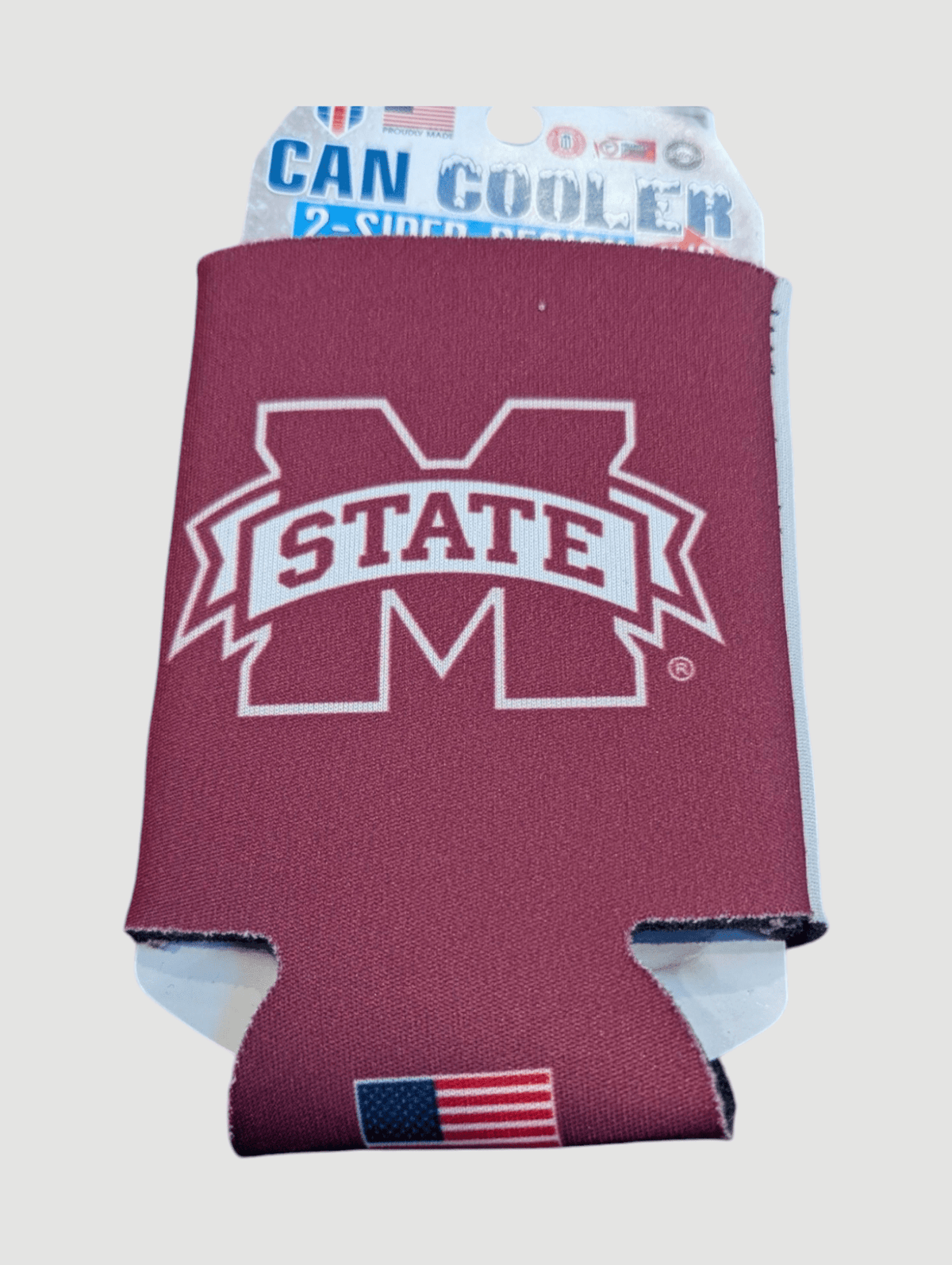 Mississippi State Bulldogs Can Koozie Koozies - Available at Carrot Stick Sports