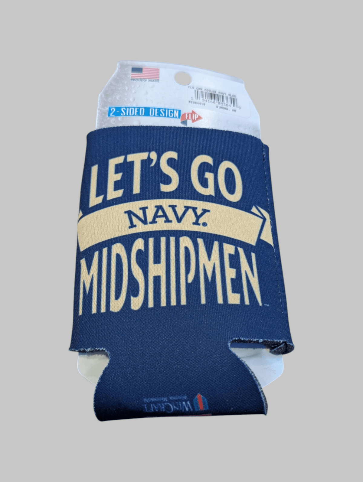 Navy Midshipmen Can Koozie Koozies - Available at Carrot Stick Sports