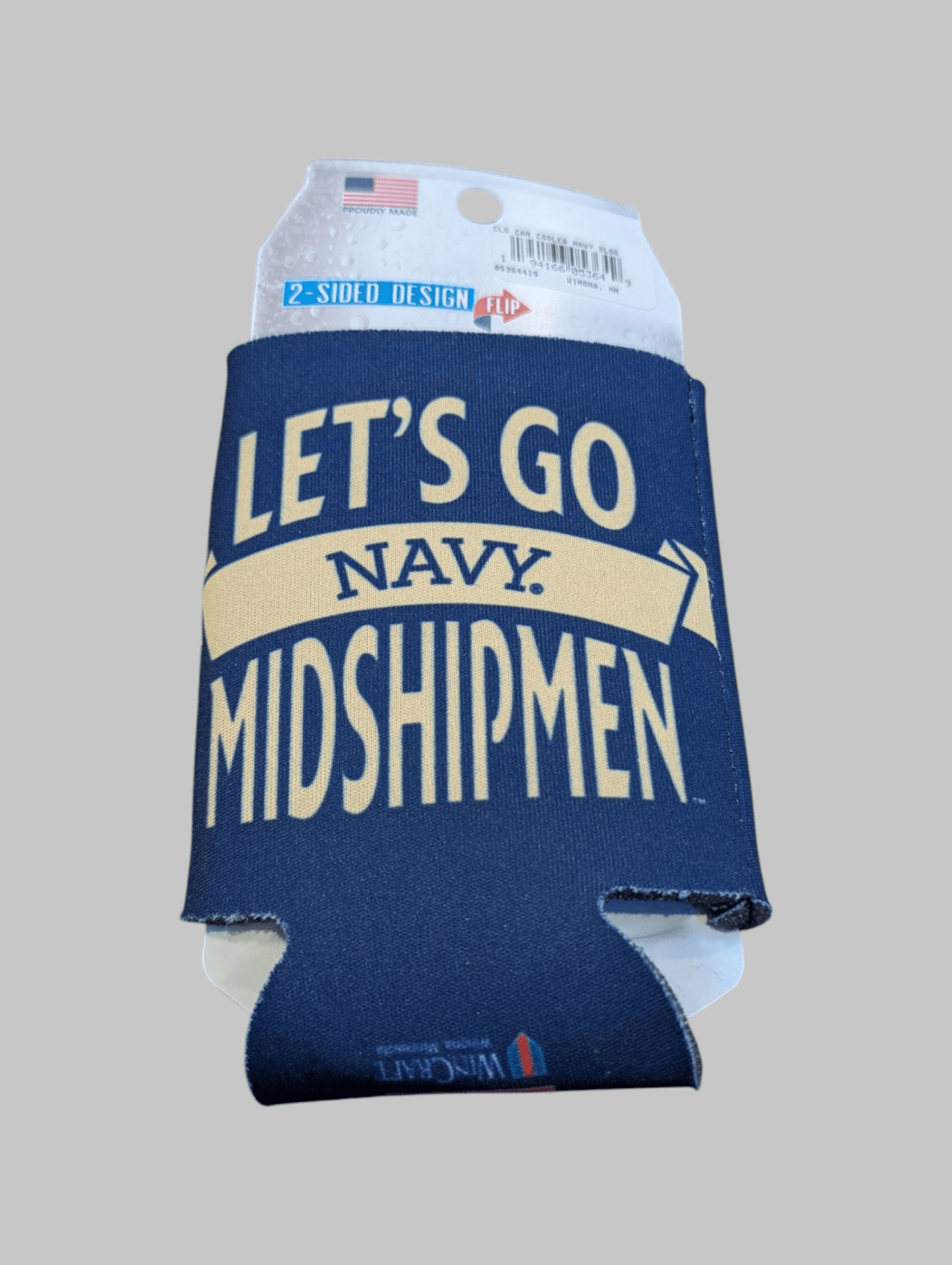 Navy Midshipmen Can Koozie Koozies - Available at Carrot Stick Sports