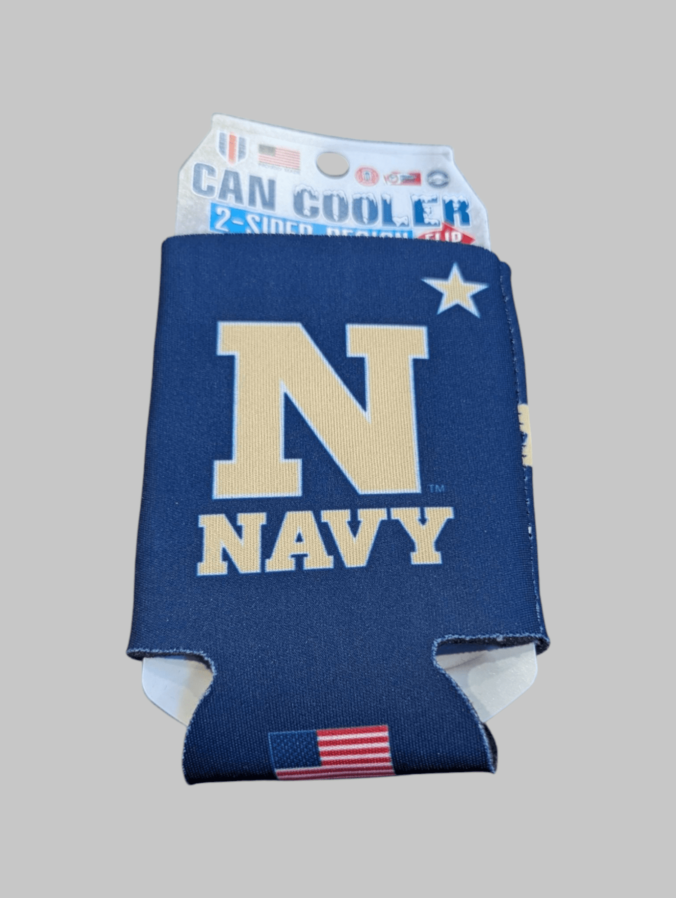 Navy Midshipmen Can Koozie Koozies - Available at Carrot Stick Sports