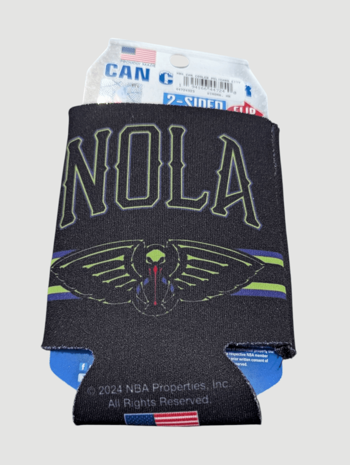 New Orleans Pelicans Can Koozie - Available at Carrot Stick Sports