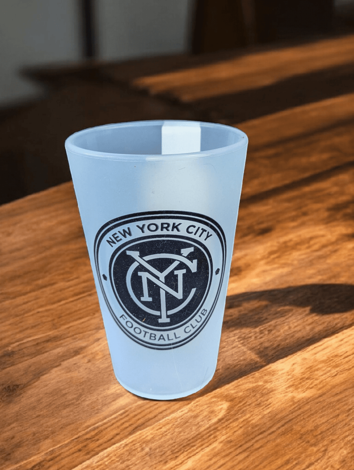New York City Football Club Silicone Pint Glass Pint Glass - Available at Carrot Stick Sports