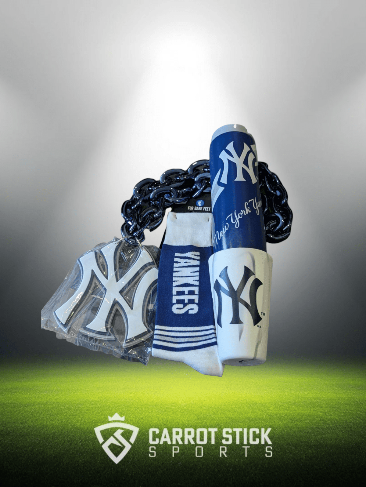 New York Yankees "Pinstripe Pride" Fan Bundle Bundle - Available at Carrot Stick Sports