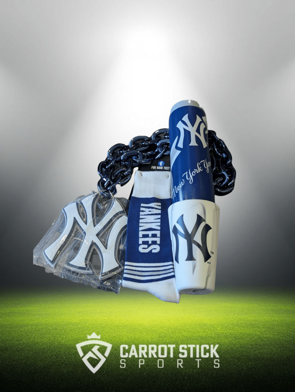 New York Yankees "Pinstripe Pride" Fan Bundle Bundle - Available at Carrot Stick Sports