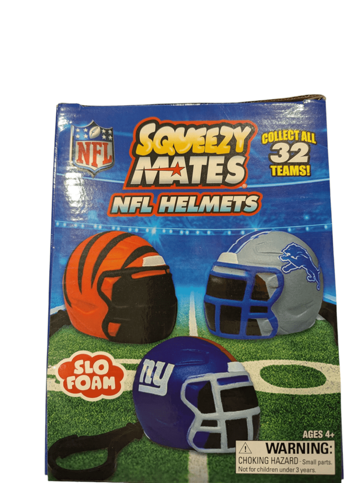NFL Squeezy Helmet Blind Pack Toys - Available at Carrot Stick Sports