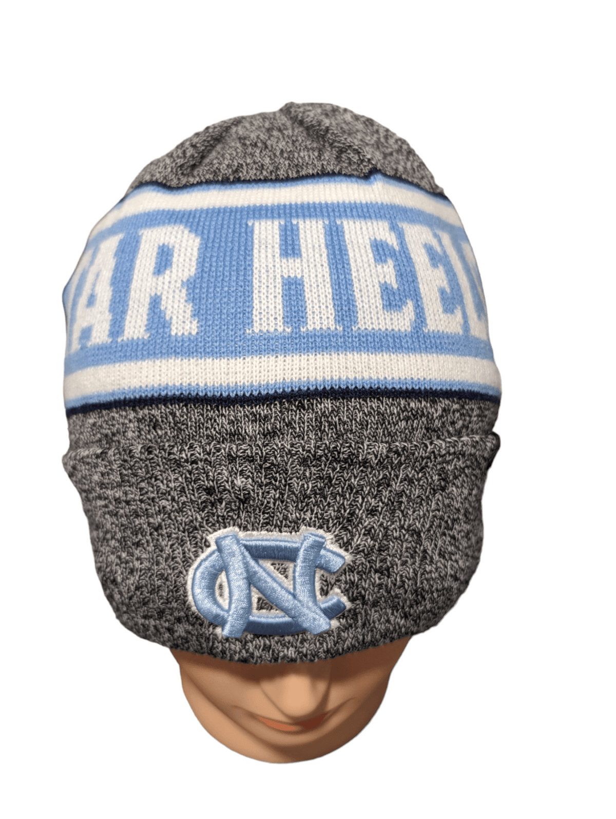 North Carolina Tarheels "NC" Knit Hat with Fleece Lining Hat - Available at Carrot Stick Sports