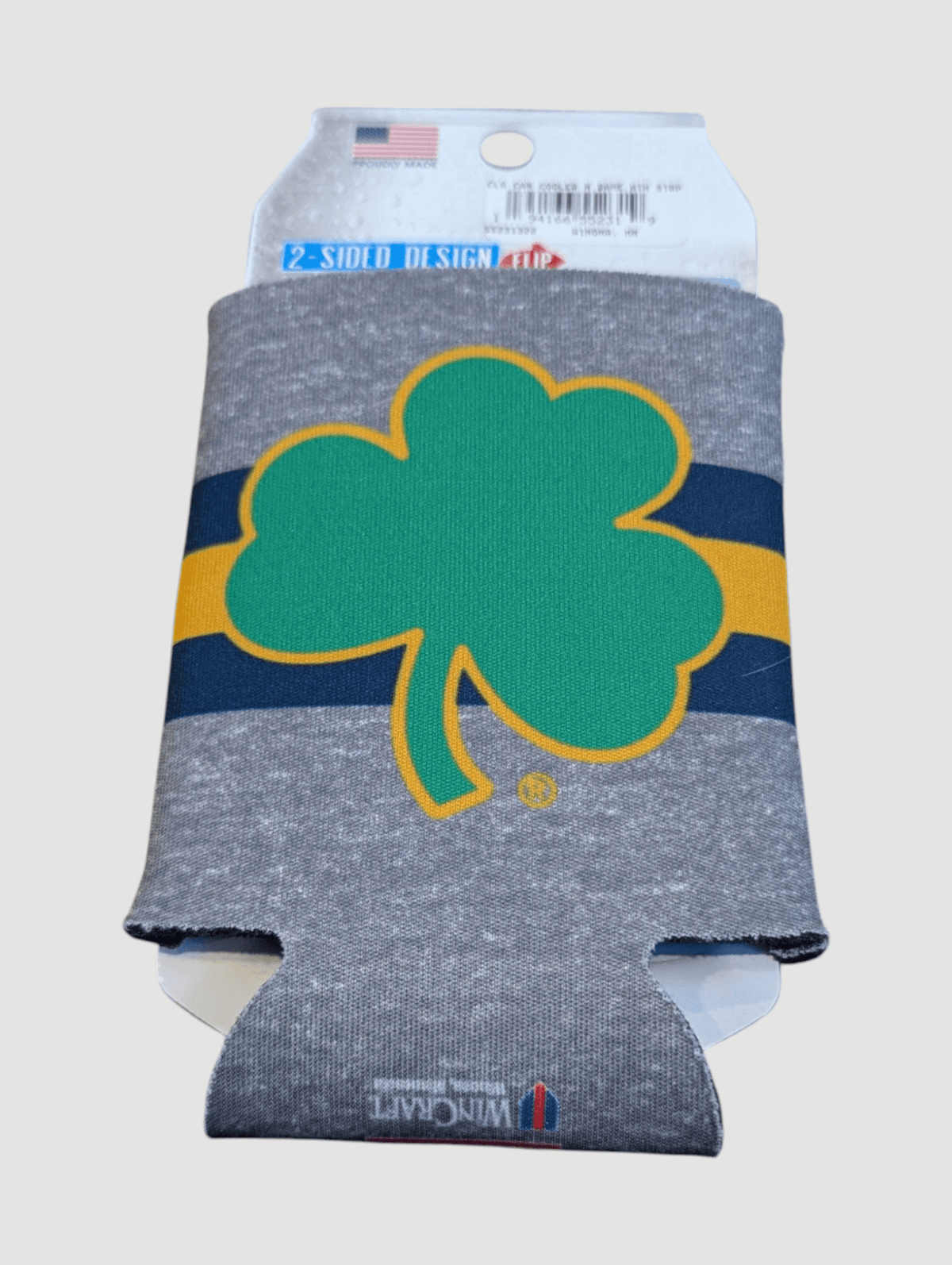Notre Dame Fighting Irish Can Koozie Koozies - Available at Carrot Stick Sports