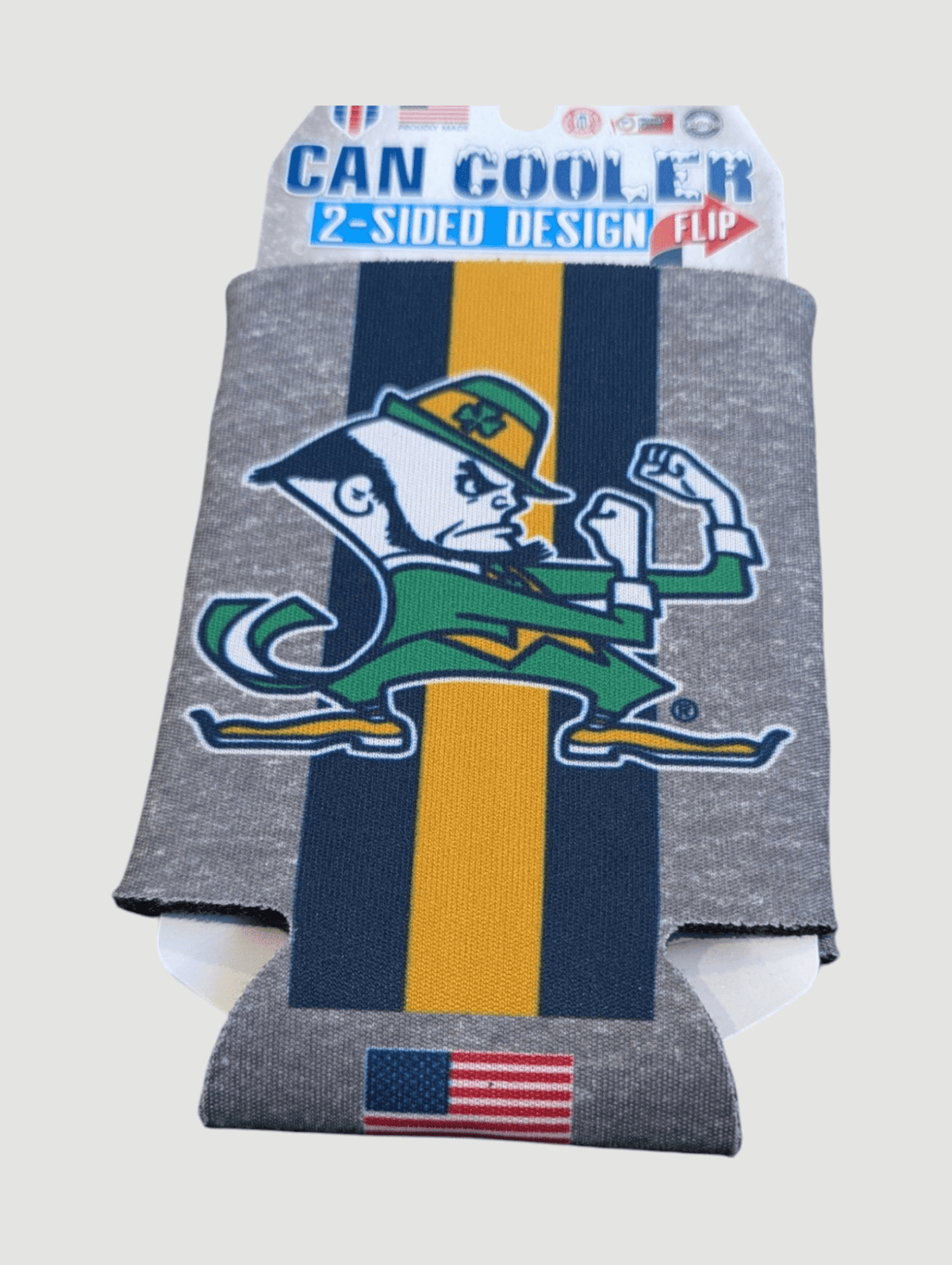 Notre Dame Fighting Irish Can Koozie Koozies - Available at Carrot Stick Sports