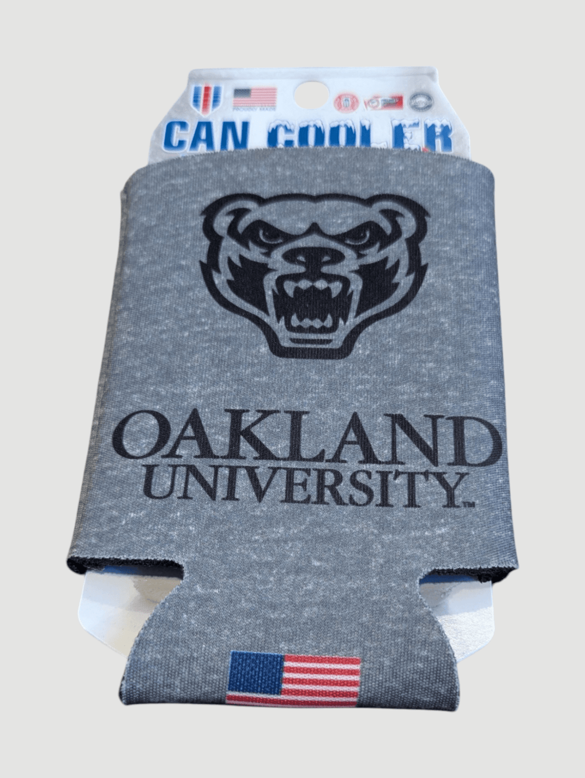 Oakland University Golden Grizzlies Can Koozie Koozies - Available at Carrot Stick Sports