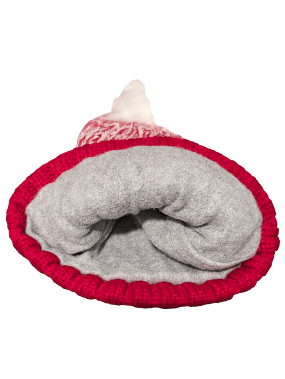 Ohio State Winter Pom Hat with Fleece Lining Hat - Available at Carrot Stick Sports