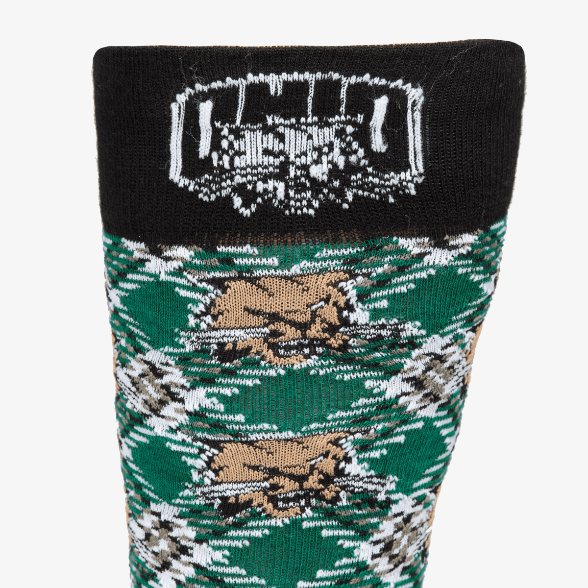 Ohio Tartan Socks Socks - Available at Carrot Stick Sports