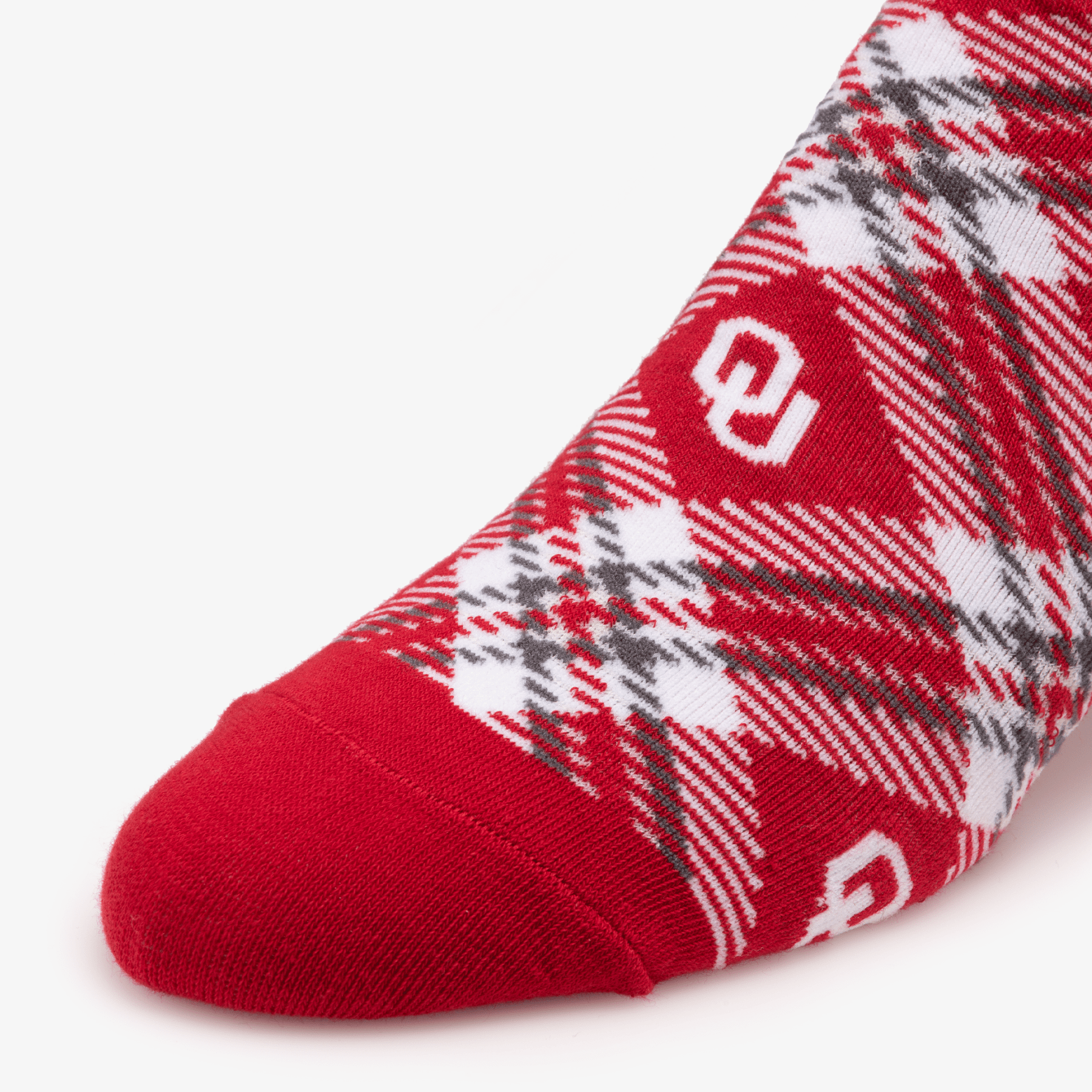 Oklahoma Tartan Socks Socks - Available at Carrot Stick Sports